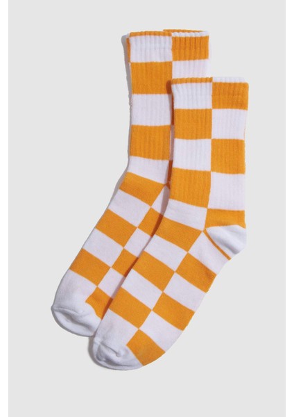 Kız Çocuk 3'lü Pamuklu Uzun Çorap F8702A8NS