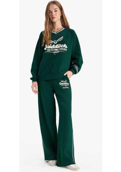 Coool Harry Potter Wide Leg Kalın Eşofman Altı