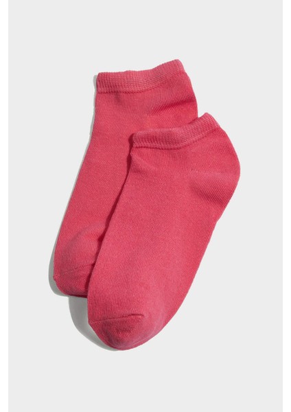 Kız Çocuk 5'li Pamuklu Patik Çorap