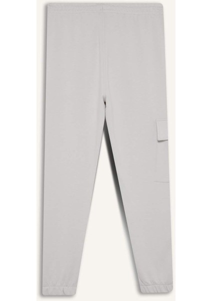 Fit NBA Brooklyn Nets Standart Fit Skuba Dalgıç Kumaş Jogger