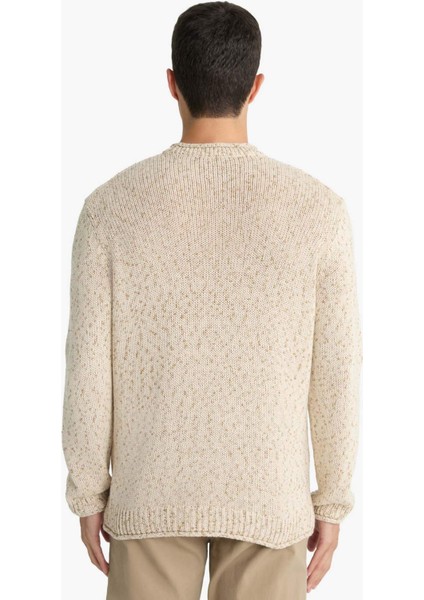 Standart Fit Bisiklet Yaka Triko Kazak F8753AX25WN