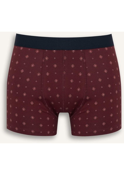 Regular Fit Puantiye 3'lü Boxer