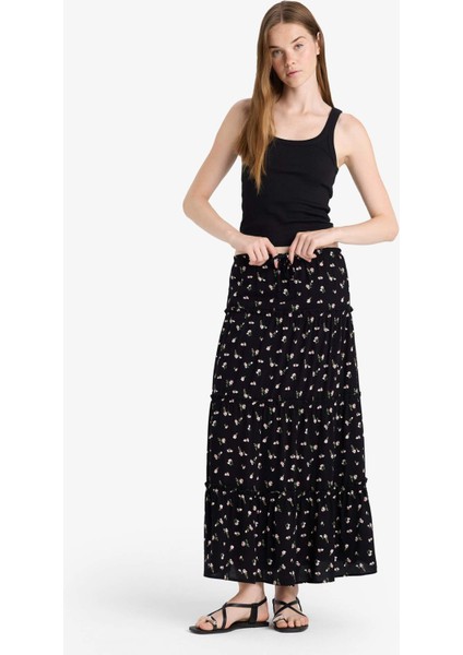 Fitted U Yaka Fitilli Kaşkorse Atlet