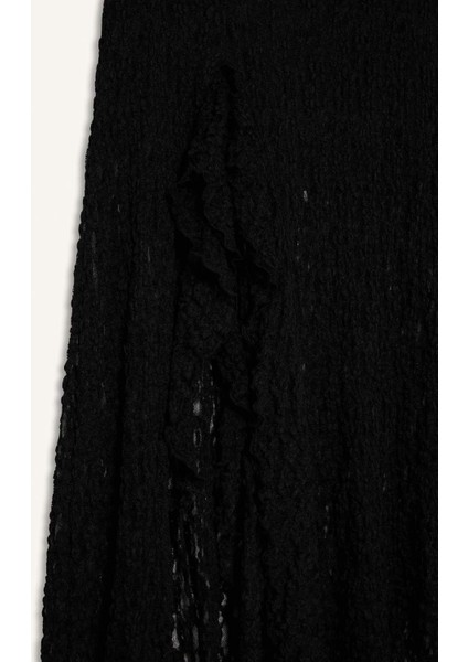 A Form Yüksek Bel Dantel Maxi Etek F9518AX25AU