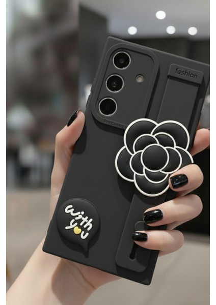 Samsung Galaxy A05S Uyumlu Kılıf Siyah Renk 3D Figürlü Darbe Emici Yumuşak Silikon Kapak modelleri