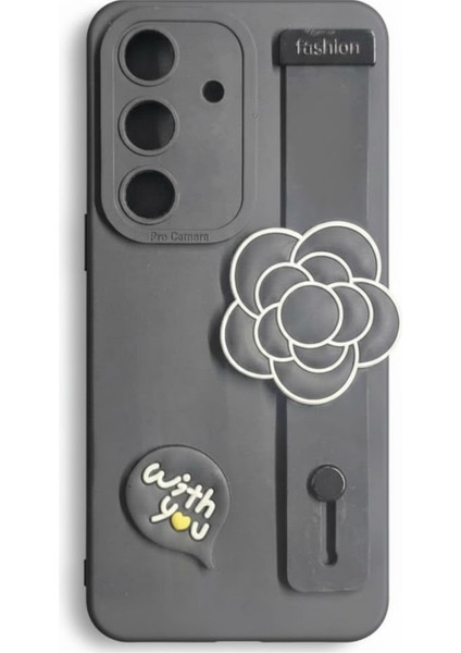 Samsung Galaxy A05S Uyumlu Kılıf Siyah Renk 3D Figürlü Darbe Emici Yumuşak Silikon Kapak fırsatları