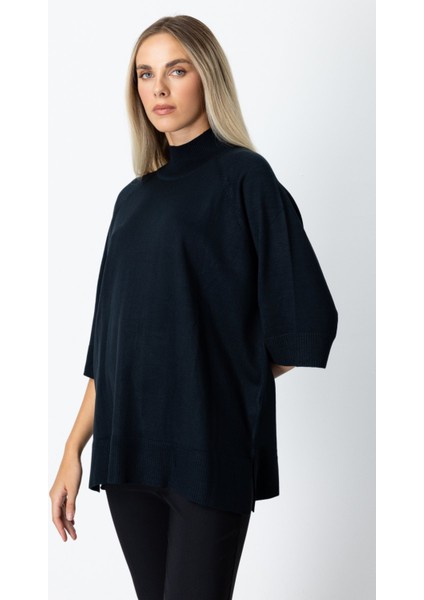 On Triko Arkası Düğmeli Truvakar Kol Kazak 65310 fiyatları