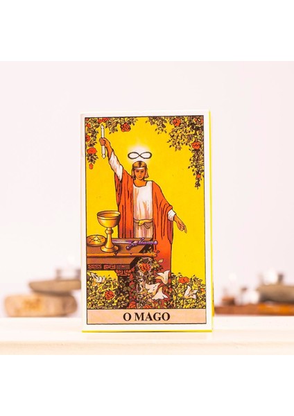 The Rider - Waite O Mago Tarot Deck Tarot Kart Destesi