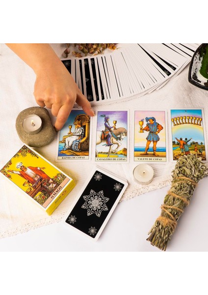 The Rider - Waite O Mago Tarot Deck Tarot Kart Destesi fiyatları