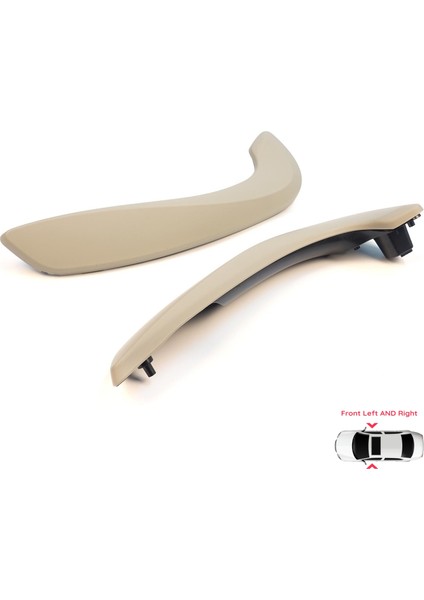 Renault Megane Mk3 Fluence 809600015R Için Ön Iç Kapı Çekme Kolçak Tutamak Takımı Bej fiyatları