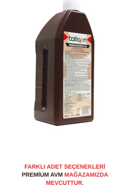 1000 ml Povidon Iyot Çözeltisi %10 | Antiseptik Cilt Temizleme Solüsyonu | Batikon