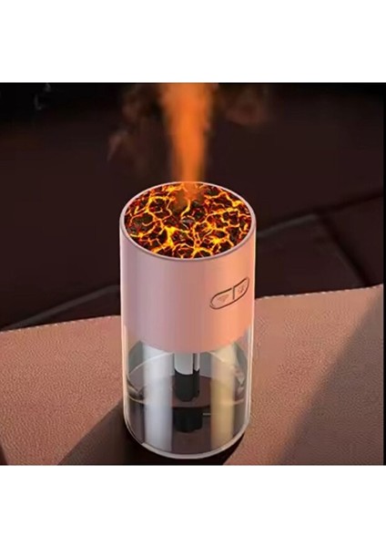 Yanardağ Görünümlü Hava Nemlendirici | Ultrasonik Buhar, LED Gece Lambası modelleri