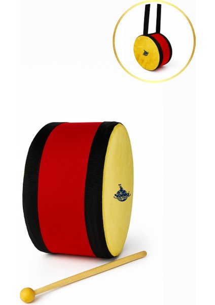 Cd-20 Oyuncak Davul Renkli Çocuk Müzik Aleti Asma Deri Davul (Tokmak Hediyeli) modelleri