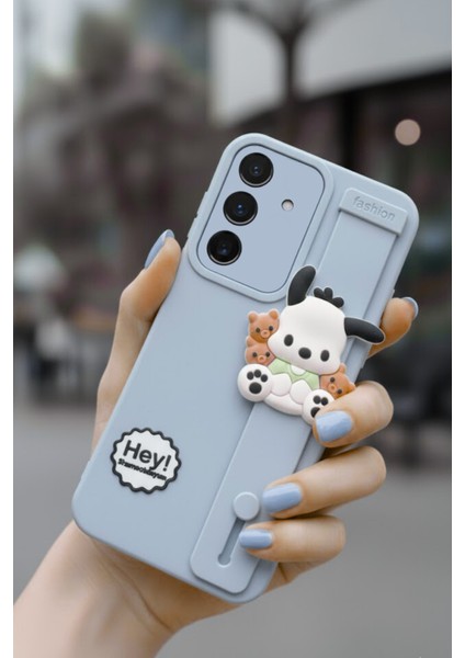 Samsung Galaxy A05S Uyumlu Kılıf Mavi Renk 3D Figürlü Darbe Emici Yumuşak Silikon Kapak modelleri