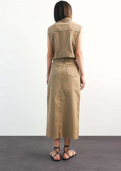 Long Fit Midi Jean Etek F9560AX25SM