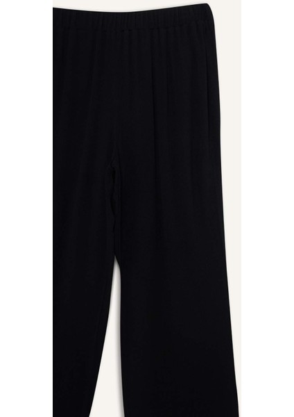 Relax Fit Beli Lastikli Uzun Twill Pantolon G0184AX25SM