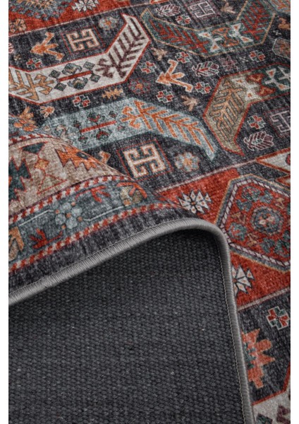 Türkmen Gloria Klasik TD1873 Halı Kilim Kaymaz Taban Yıkanabilir Salon Mutfak Kesme Yolluk indirimleri