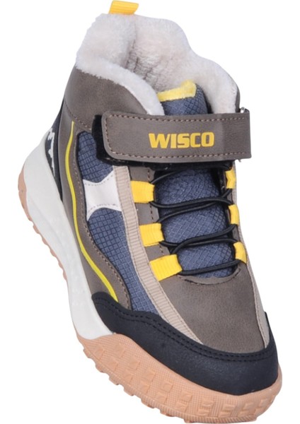 064 Vizon Erkek Çocuk Kürklü Bot