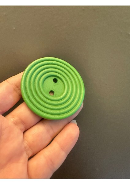 Ahşap Tekli Düğme Çap 6 cm fırsatları