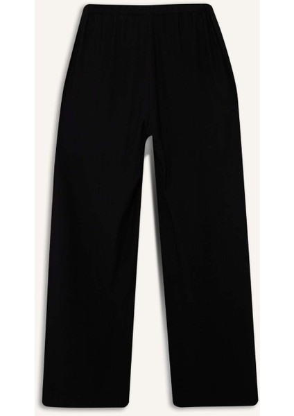 Regular Fit Krinkıl Kumaş Pantolon F9921AX25AU