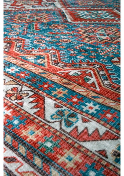 Türkmen Gloria Klasik TD1851 Halı Kilim Kaymaz Taban Yıkanabilir Salon Mutfak Kesme Yolluk fiyatları