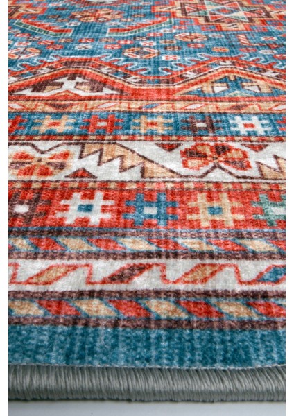 Türkmen Gloria Klasik TD1851 Halı Kilim Kaymaz Taban Yıkanabilir Salon Mutfak Kesme Yolluk modelleri
