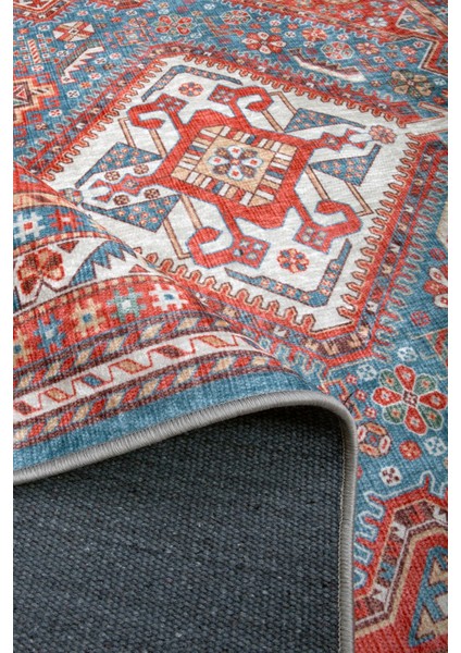 Türkmen Gloria Klasik TD1851 Halı Kilim Kaymaz Taban Yıkanabilir Salon Mutfak Kesme Yolluk indirimleri