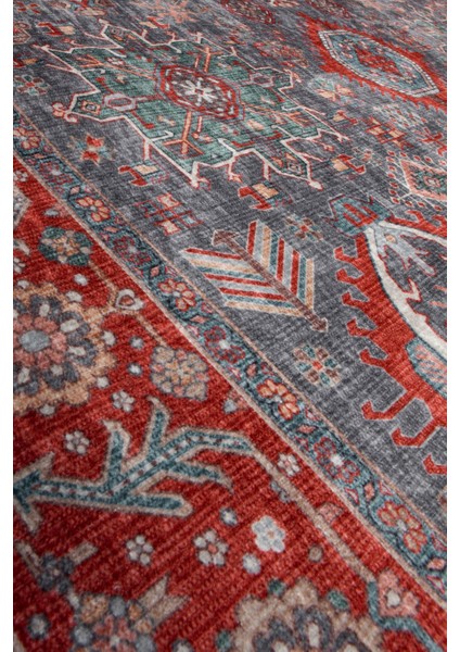 Türkmen Gloria Klasik TD1883-03 Halı Kilim Kaymaz Taban Yıkanabilir Salon Mutfak Kesme Yolluk fiyatları