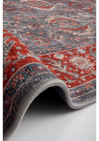 Türkmen Gloria Klasik TD1883-03 Halı Kilim Kaymaz Taban Yıkanabilir Salon Mutfak Kesme Yolluk fırsatları