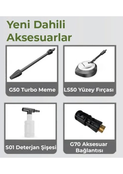 LT701G-2500A 195 Bar Yıkama Makinesi fiyatları