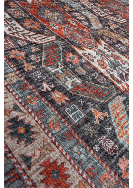 Türkmen Gloria Klasik TD1873 Halı Kilim Kaymaz Taban Yıkanabilir Salon Mutfak Kesme Yolluk fiyatları