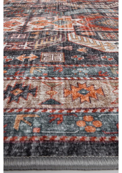 Türkmen Gloria Klasik TD1873 Halı Kilim Kaymaz Taban Yıkanabilir Salon Mutfak Kesme Yolluk modelleri