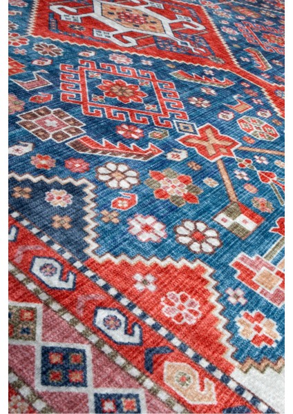 Türkmen Gloria Klasik TD1858 Halı Kilim Kaymaz Taban Yıkanabilir Salon Mutfak Kesme Yolluk fiyatları