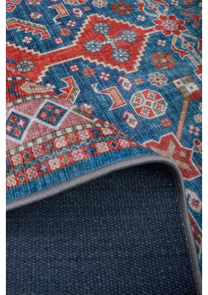 Türkmen Gloria Klasik TD1858 Halı Kilim Kaymaz Taban Yıkanabilir Salon Mutfak Kesme Yolluk indirimleri