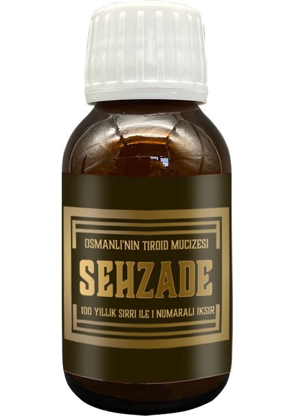 Şehzade Iksiri Şurubu Osmanlı Geleneğinden Yoğun Bitki Extratlı Şurup 50 ml