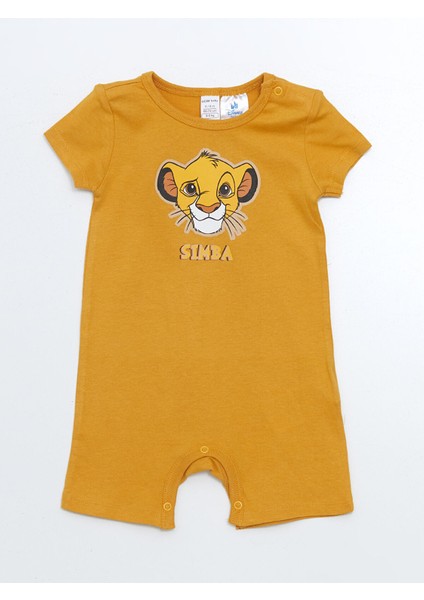 Yeni Sezon Simba Baskılı Erkek Bebek Çıtçıtlı Tulum 2'li Takım fiyatları