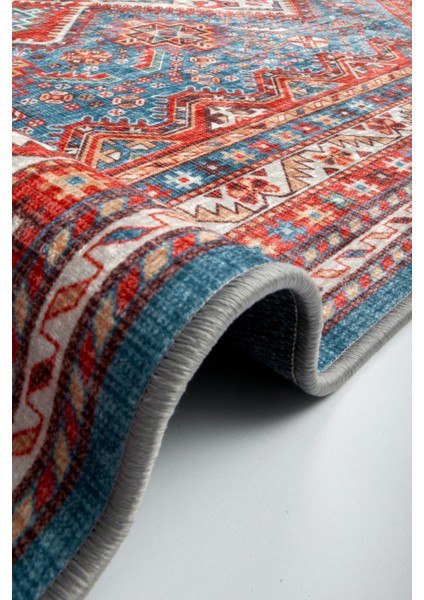 Türkmen Gloria Klasik TD1851 Halı Kilim Kaymaz Taban Yıkanabilir Salon Mutfak Kesme Yolluk fırsatları