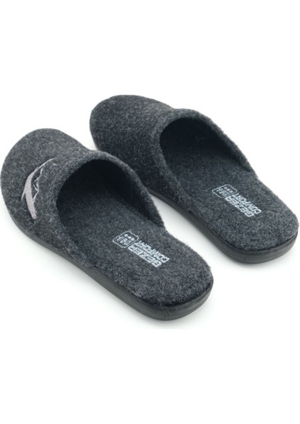 Erkek Kışlık Keçe Çıkarılabilir Cırt Cırtlı Iç Taban Rahat Ev Bahçe Terlik fiyatları