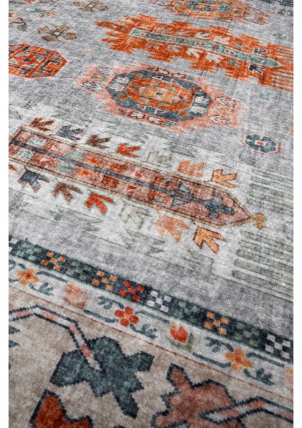 Türkmen Gloria Klasik TD1888-01 Halı Kilim Kaymaz Taban Yıkanabilir Salon Mutfak Kesme Yolluk fiyatları