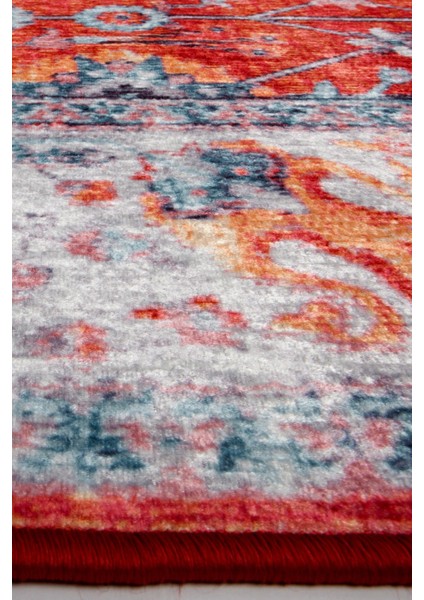 Türkmen Gloria Klasik TD1983 Halı Kilim Kaymaz Taban Yıkanabilir Salon Mutfak Kesme Yolluk modelleri