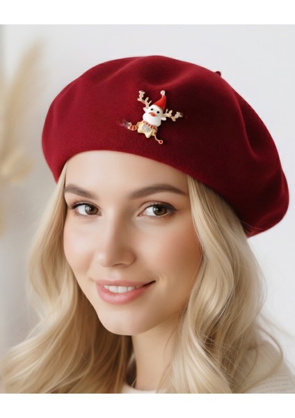 Sevimli Kardan Adam Figürlü Broş Yaka Iğnesi