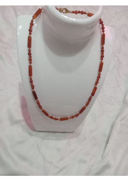 Doğaltaş Akik Kolye modelleri