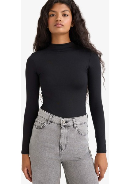 Uzun Kollu Çıtçıtlı Body F9242AX25AU