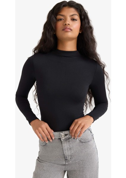 Uzun Kollu Çıtçıtlı Body F9242AX25AU