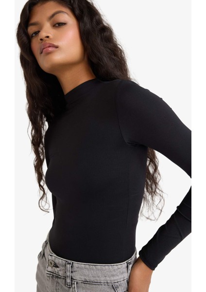 Uzun Kollu Çıtçıtlı Body F9242AX25AU