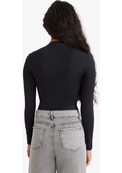 Uzun Kollu Çıtçıtlı Body F9242AX25AU