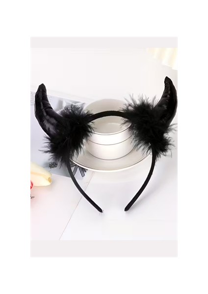 Halloween Şeytan Kulağı Başlık – Kostüm, Parti, Maskeli Balo ve Cosplay Için Cadılar Bayramı Aksesuarı fiyatları