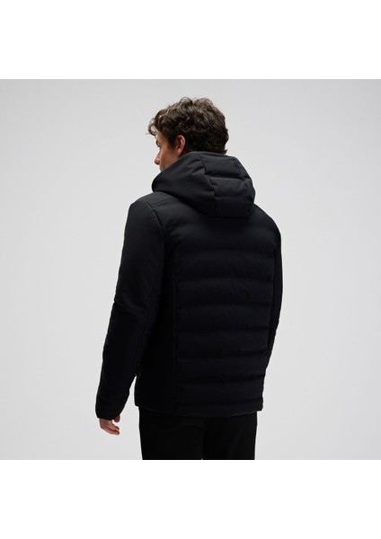 EM540-BK Kapüşonlu Erkek Mont - Siyah fiyatları