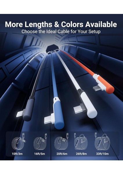 3 M Usb-C Vr Kablo – Quest2/quest Pro/pico 4 Uyumlu Yüksek Hızlı Bağlantı Kablosu fiyatları