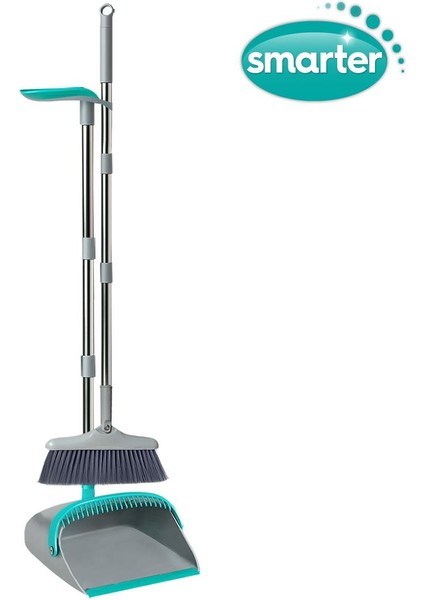 Premium Katlanır Faraşlı Süpürge Çelik Saplı